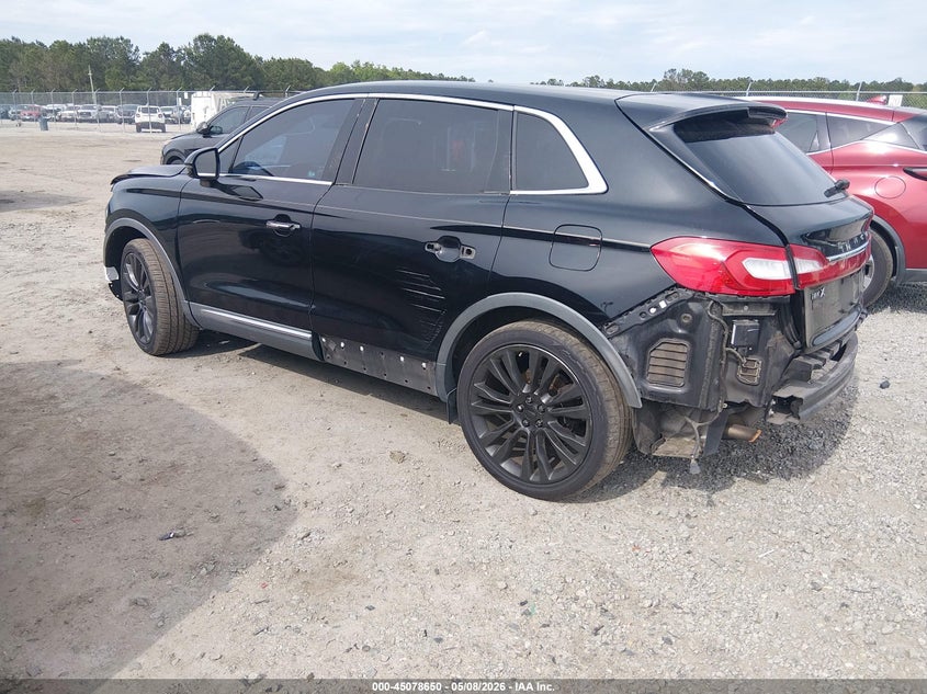 Vin: 2lmtj6lr5gbl54483, lot: 45576204, lincoln mkx reserve 20163