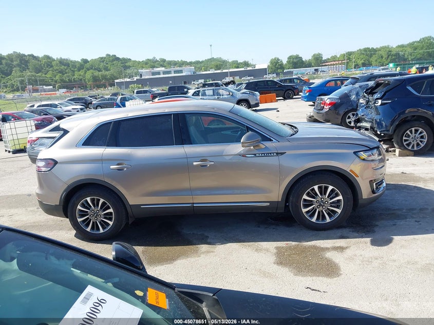 2020 Lincoln Nautilus Standard VIN: 2LMPJ6J93LBL09363 Lot: 45078651