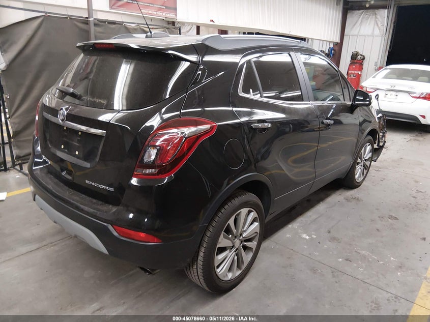 Vin: kl4cjasbxhb088161, lot: 45576214, buick encore preferred 20174