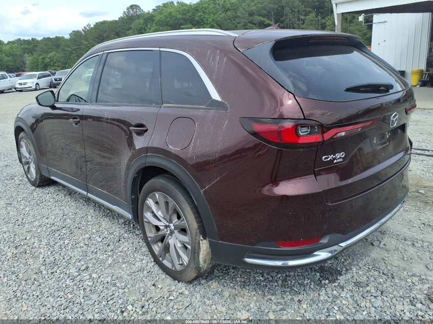 Vin: jm3kkdhd1r1127596, lot: 45576223, mazda cx-90 3.3 turbo premium 20243