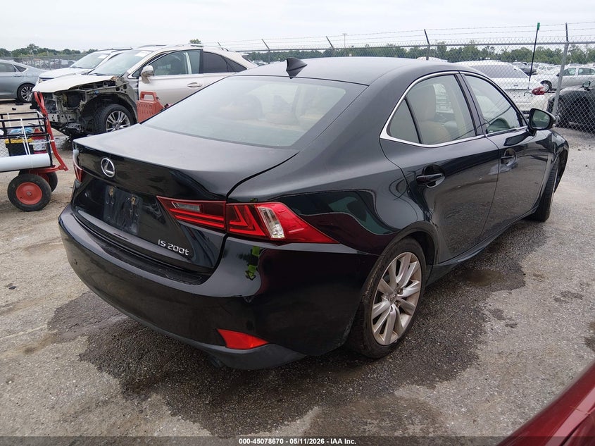 Vin: jthba1d28g5007541, lot: 45576224, lexus is 200t 20164
