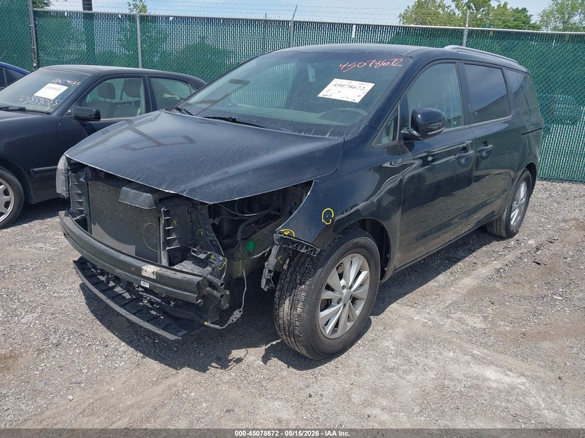 Vin: kndmb5c10h6327309, lot: 45576226, kia sedona lx 20172