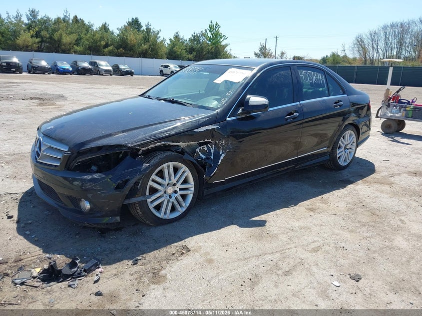 2009 Mercedes-Benz C 300 Sport 4matic WDDGF81X49F299385 photo 1