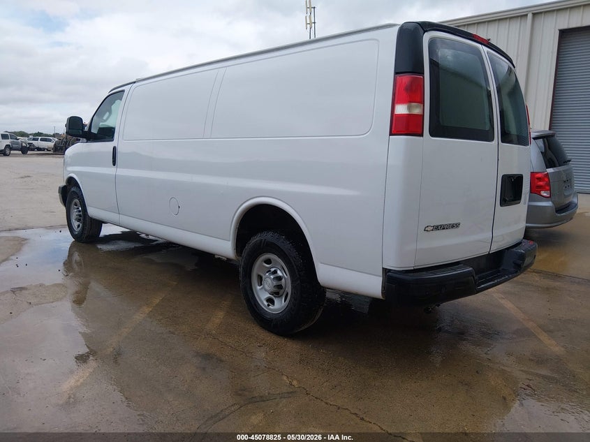 Vin: 1gczghfg0h1245618, lot: 45576379, chevrolet express 3500 work van 20173