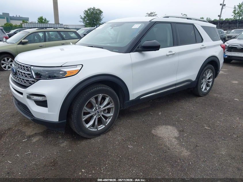 Vin: 1fmsk7fh6rga30290, lot: 45576380, ford explorer limited 20242