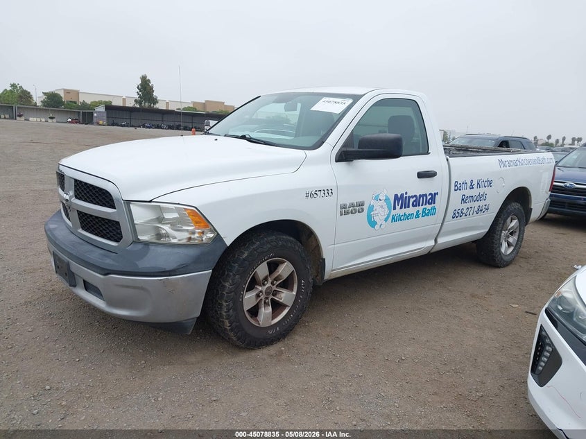 2014 Ram 1500 Tradesman 3C6JR6DG3EG166933 photo 1