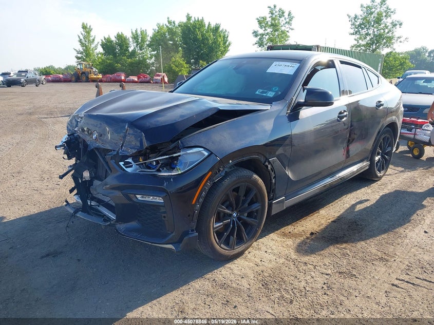 Vin: 5uxcy6c06l9c97037, lot: 45576400, bmw x6 xdrive40i 20202