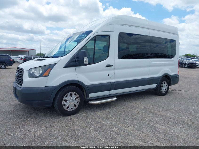 Vin: 1fdzx2xmxhkb22464, lot: 45576440, ford transit-350 xl 20172