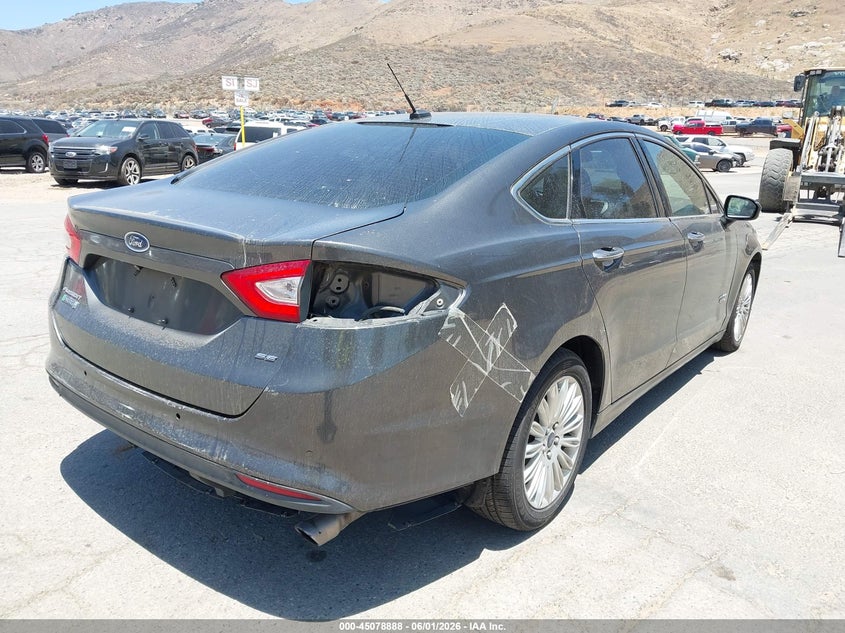 Vin: 3fa6p0pu1gr320880, lot: 45576442, ford fusion energi se luxury 20164