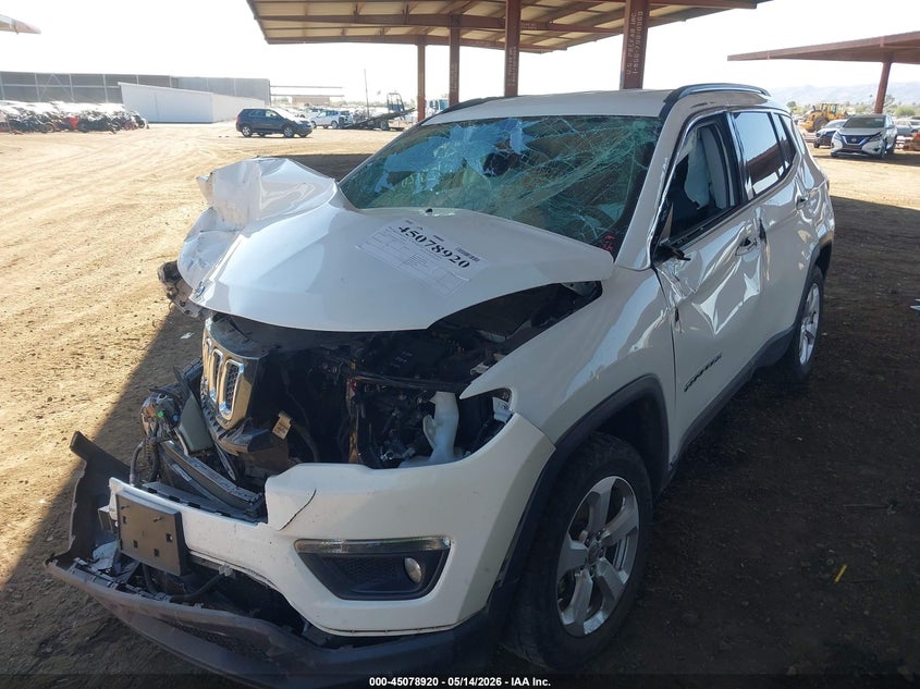Vin: 3c4njdbb5ht674877, lot: 45576474, jeep new compass latitude 4x4 20172