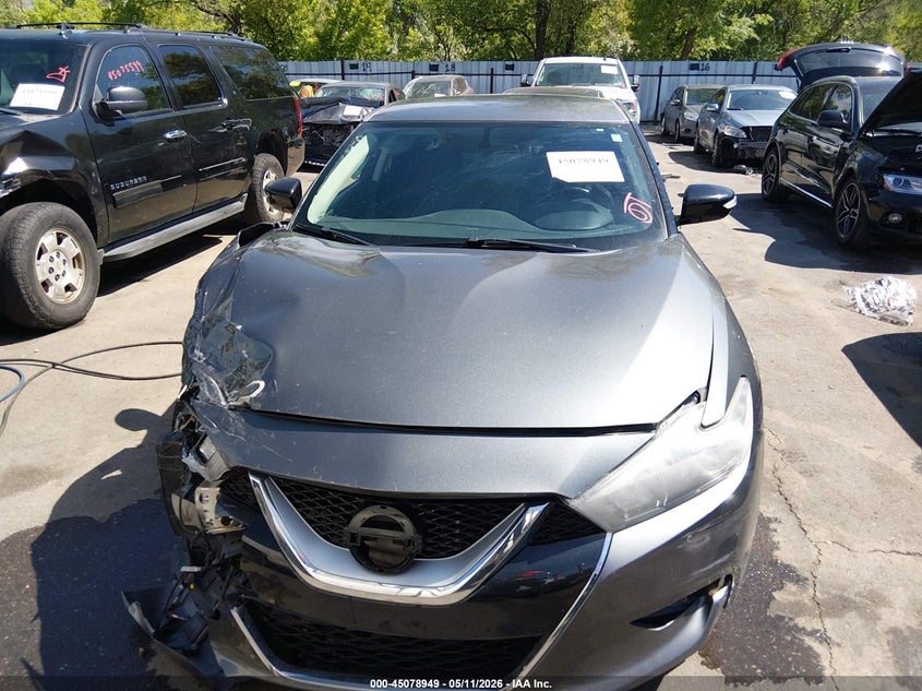 2017 NISSAN MAXIMA SEDAN 3.5L V-6 DOHC, VVT, 300HP