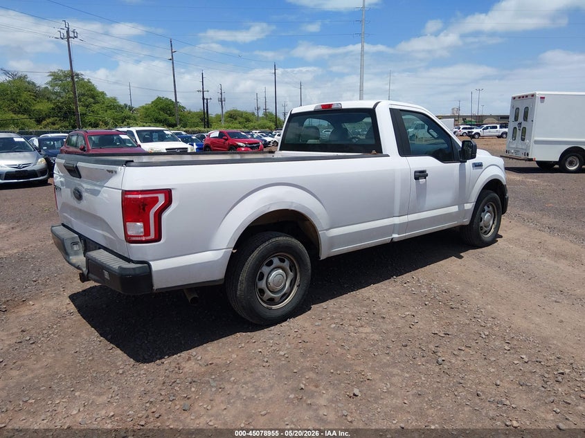 Vin: 1ftmf1c83hkd54960, lot: 45576509, ford f-150 xl 20174