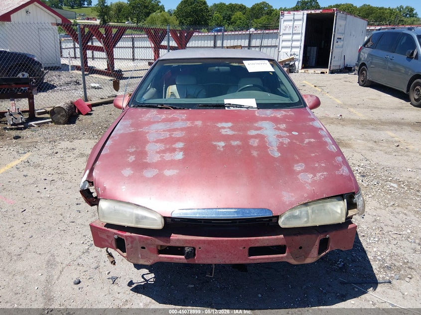 1997 Mercury Cougar Xr7 VIN: 1MELM62W9VH624005 Lot: 45078999