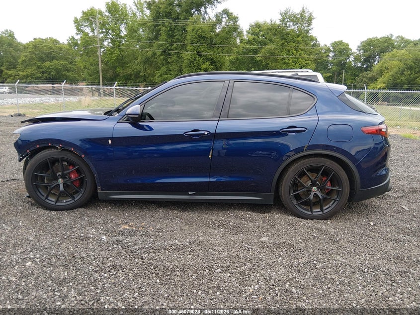 2018 Alfa Romeo Stelvio Ti Sport Awd VIN: ZASFAKNN2J7B90083 Lot: 45079028