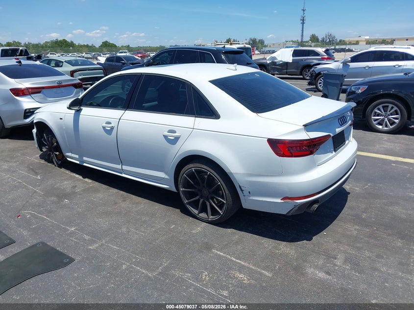 Vin: waukmaf4xja224950, lot: 45576591, audi a4 2.0t tech ultra premium/2.0t ultra premium 20183