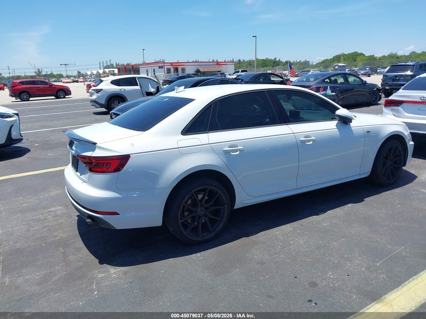 Vin: waukmaf4xja224950, lot: 45576591, audi a4 2.0t tech ultra premium/2.0t ultra premium 20184