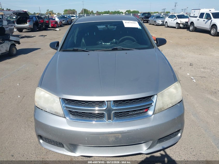 2014 Dodge Avenger Se VIN: 1C3CDZAB1EN215410 Lot: 45079103