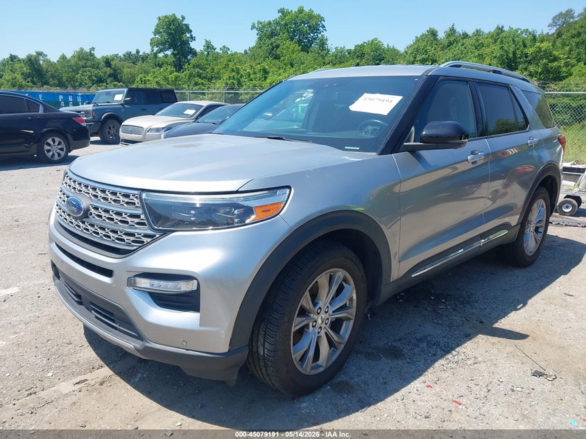 Vin: 1fmsk8fh8lgb77157, lot: 45576745, ford explorer limited 20202