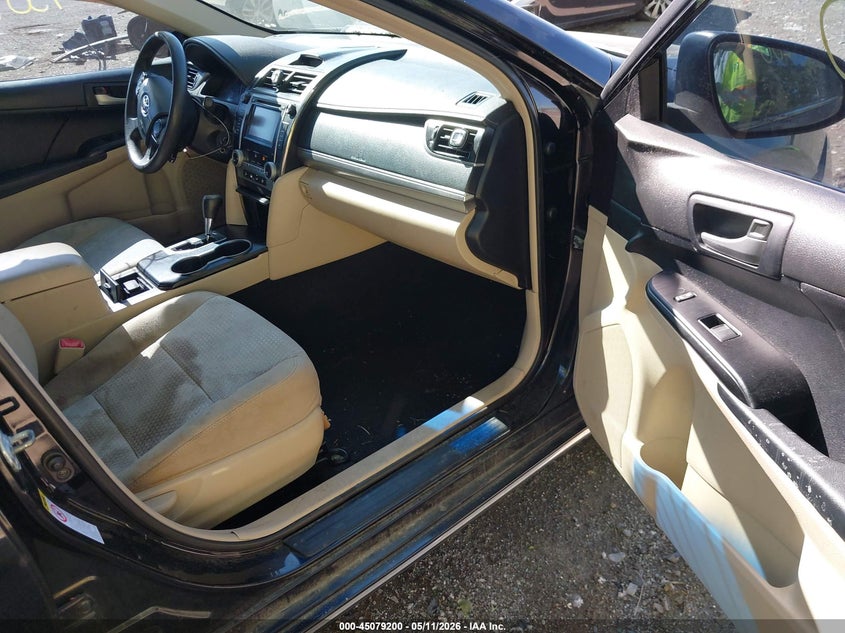 2012 TOYOTA CAMRY SEDAN 2.5L I-4 DOHC, VVT, 178HP