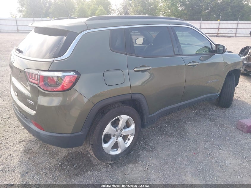 Vin: 3c4njcbbxht643361, lot: 45576767, jeep new compass latitude fwd 20174