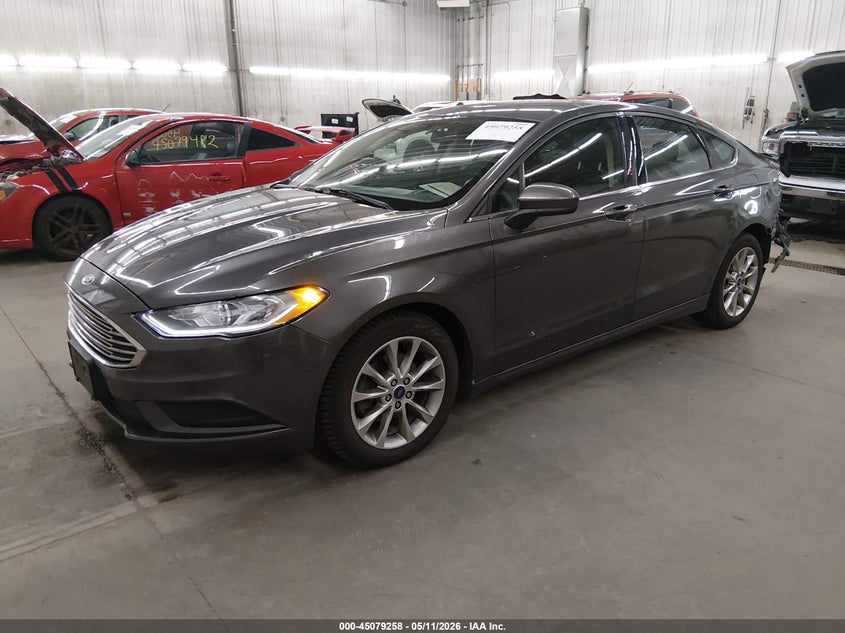 2017 Ford Fusion Se 3FA6P0H77HR319436 photo 1