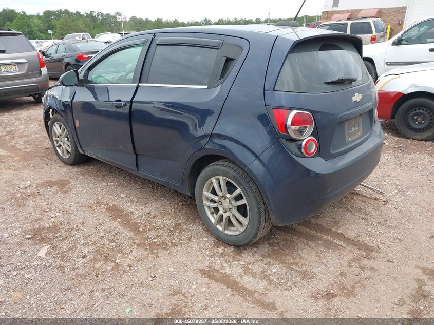 Vin: 1g1jc6sh6f4217869, lot: 45576841, chevrolet sonic lt auto 20153