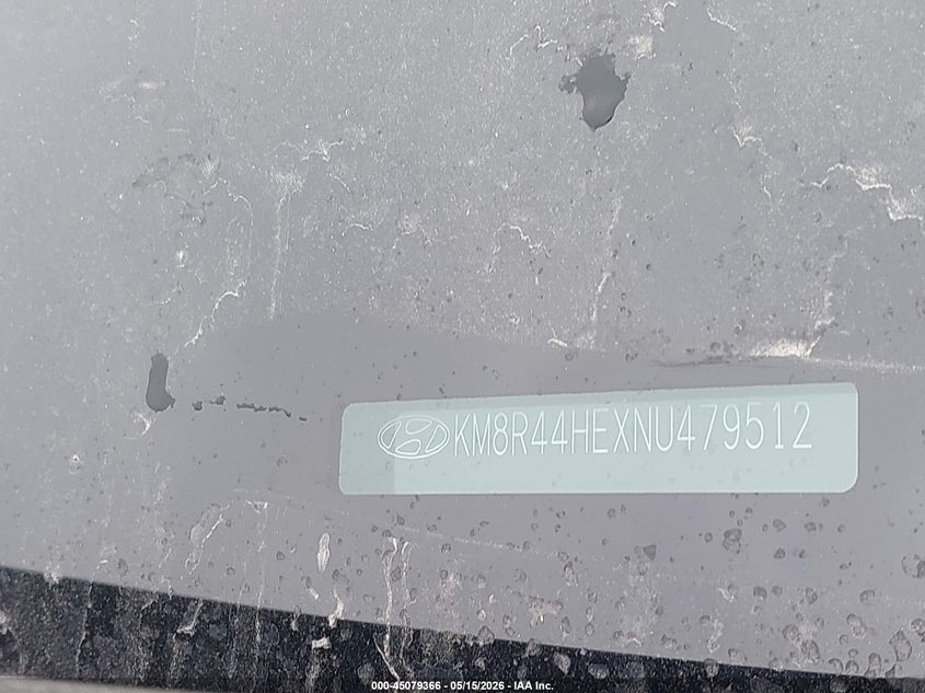 VIN KM8R44HEXNU479512 2022 HYUNDAI PALISADE SEL
