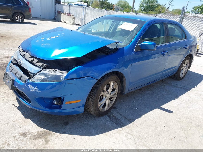 Vin: 3fahp0ha6cr295899, lot: 45576984, ford fusion se 20122