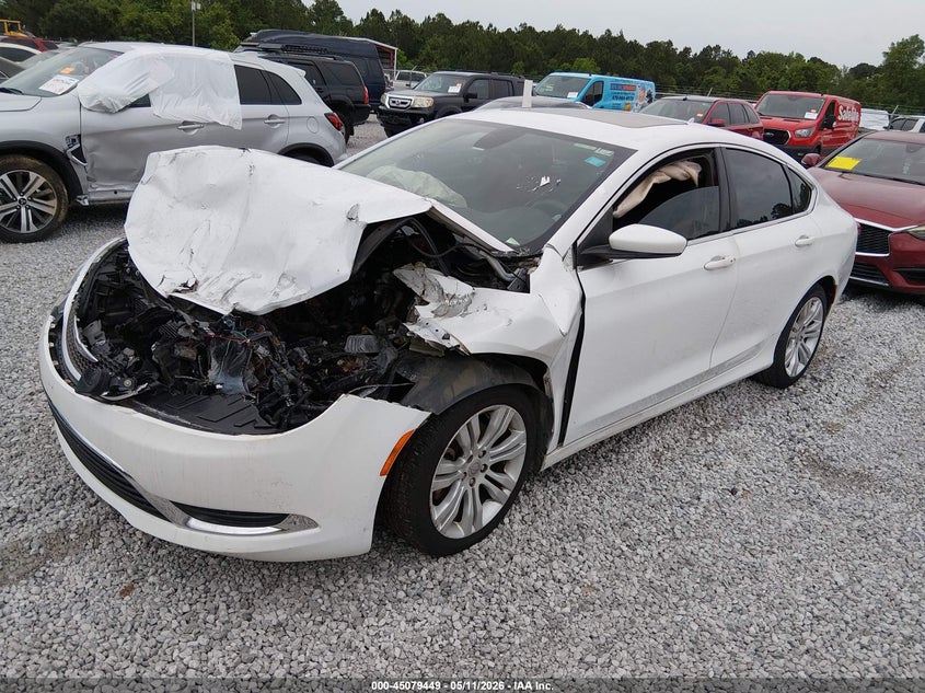 Vin: 1c3cccab9gn118622, lot: 45577003, chrysler 200 limited 20162