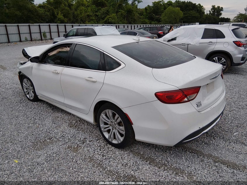 Vin: 1c3cccab9gn118622, lot: 45577003, chrysler 200 limited 20163