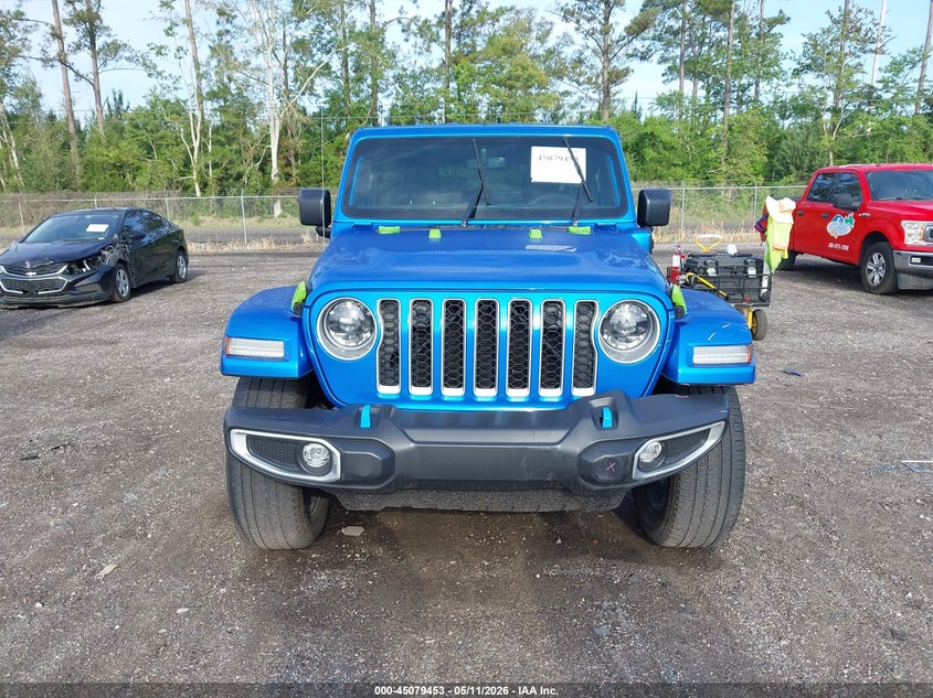 2023 Jeep Wrangler 4Xe Sahara 4X4 VIN: 1C4JJXP68PW557718 Lot: 45079453