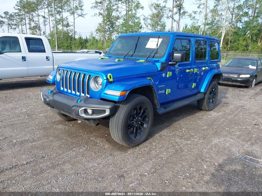 1C4JJXP68PW557718 2023 Jeep Wrangler 4xe Sahara 4x4 photo 1