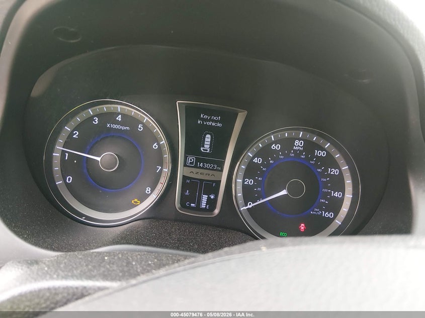 2013 Hyundai Azera VIN: KMHFH4JG7DA248375 Lot: 45079476