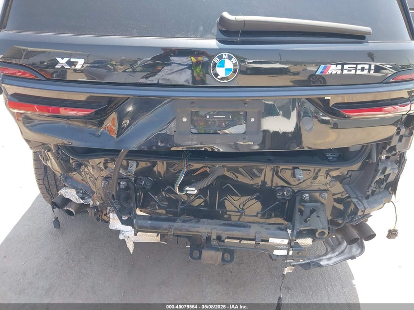 2025 BMW X7 M60I VIN: 5UX33EM00S9W92706 Lot: 45079564