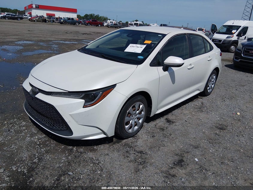 VIN JTDEPRAE4LJ058496 2020 TOYOTA COROLLA LE