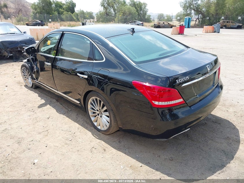 Vin: kmhgh4jh5eu089238, lot: 45577228, hyundai equus ultimate 20143