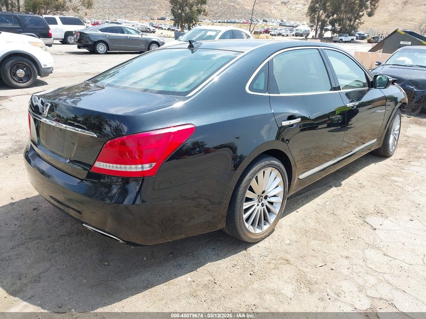 Vin: kmhgh4jh5eu089238, lot: 45577228, hyundai equus ultimate 20144