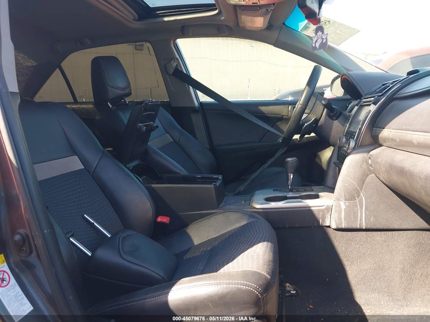 2014 TOYOTA CAMRY SEDAN 2.5L I-4 DOHC, VVT, 178HP