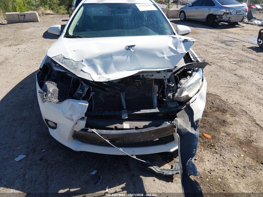 2016 TOYOTA COROLLA SEDAN 1.8L I-4 DOHC, VVT, 140HP