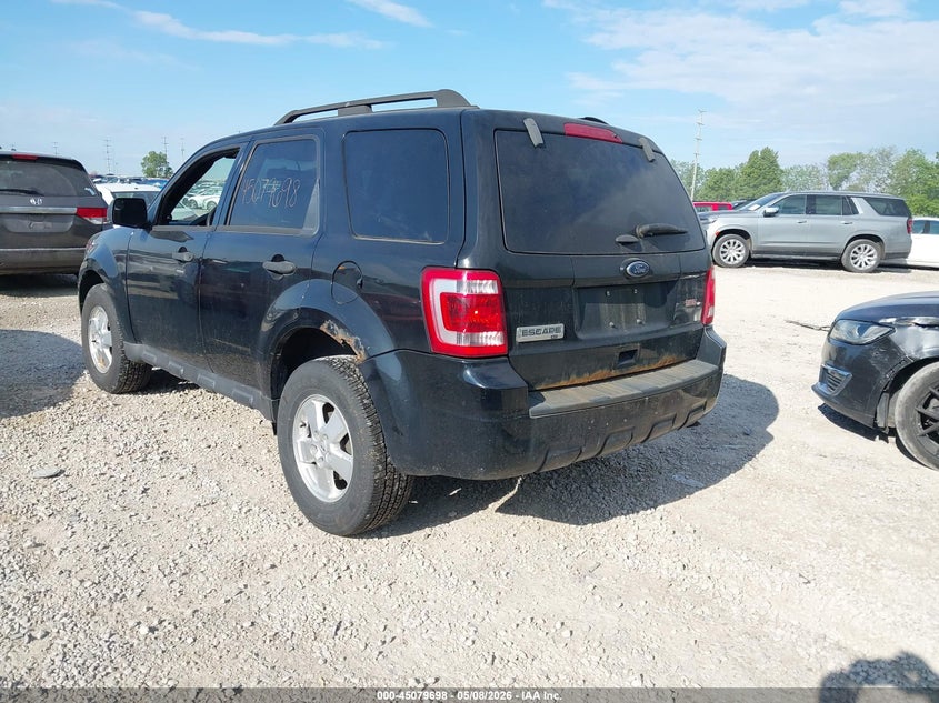 1FMCU0D75CKA99881 2012 Ford Escape 2.5 Xlt Black