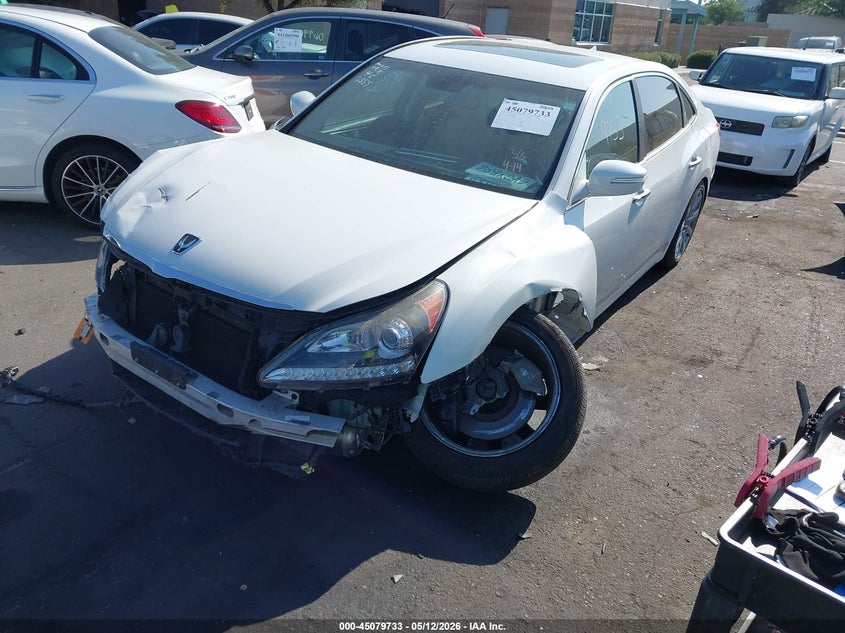 Vin: kmhgh4jh1cu052555, lot: 45577287, hyundai equus signature 20122