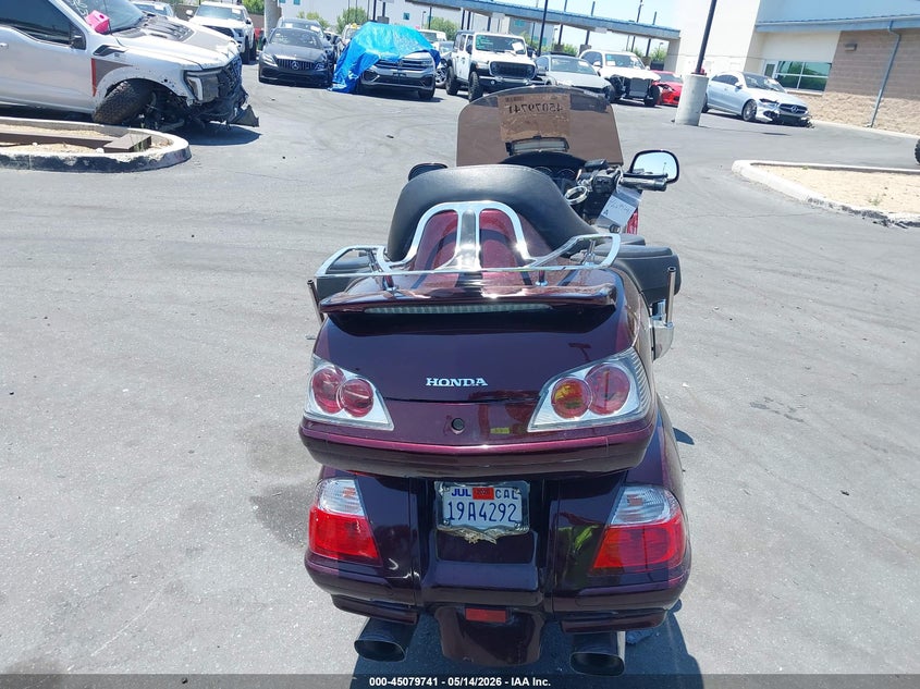 2007 Honda Gl1800 VIN: 1HFSC47L07A607243 Lot: 45079741