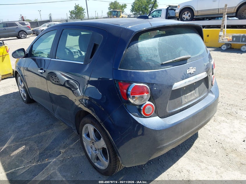 Vin: 1g1je6sb0g4155974, lot: 45577329, chevrolet sonic ltz auto 20163
