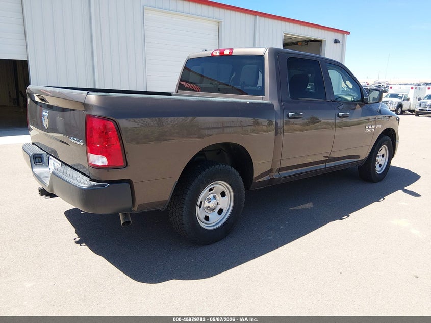 Vin: 1c6rr7kt7js295544, lot: 45577337, ram 1500 tradesman  4x4 5'7 box 20184