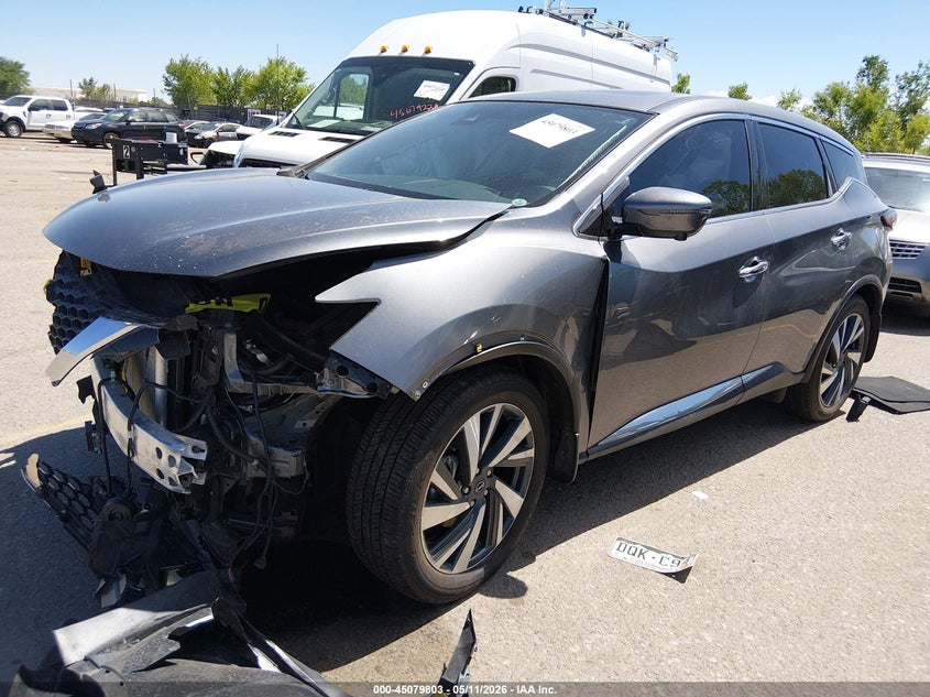 Vin: 5n1az2cs8rc112703, lot: 45577357, nissan murano sl intelligent awd 20242