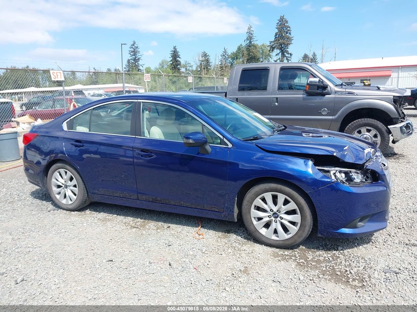 2015 SUBARU LEGACY SEDAN 2.5L H-4 DOHC, VVT, 175HP