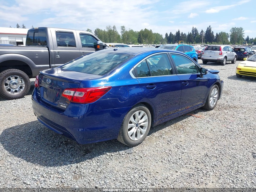 2015 SUBARU LEGACY SEDAN 2.5L H-4 DOHC, VVT, 175HP