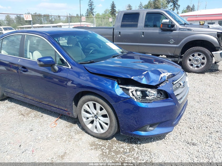 2015 SUBARU LEGACY SEDAN 2.5L H-4 DOHC, VVT, 175HP