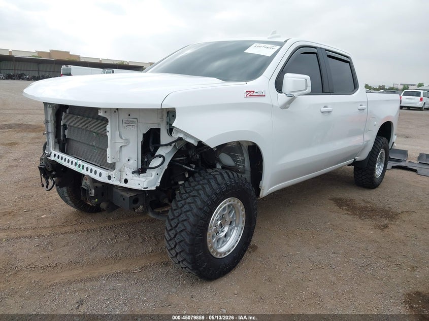 2022 Chevrolet Silverado 1500 Ltd 4wd  Short Bed Rst 1GCUYEED1NZ116040 photo 1
