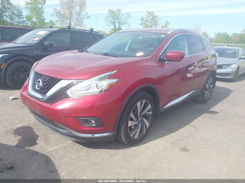 2016 Nissan Murano Platinum 5N1AZ2MHXGN166217 photo 1